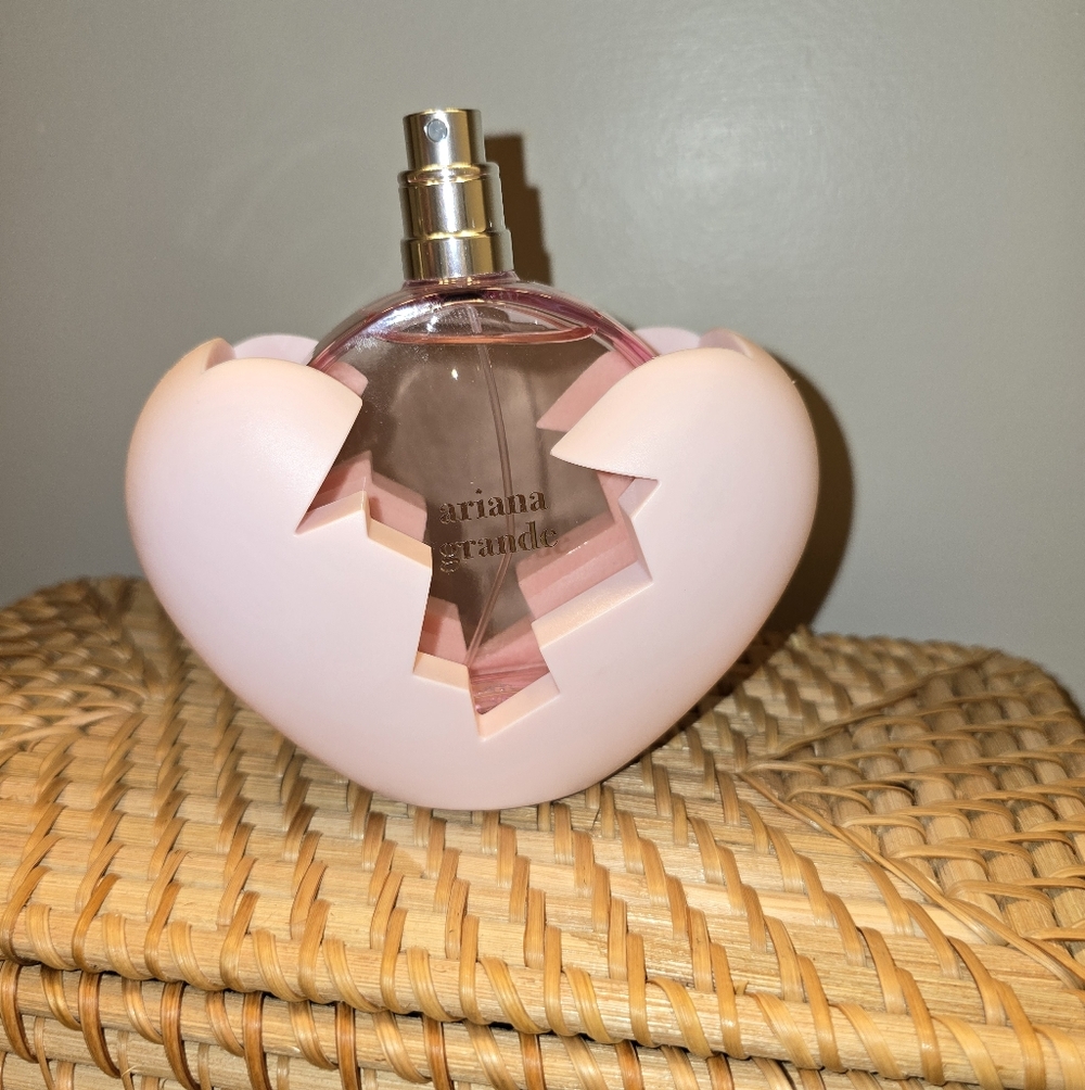 Ariana Grande Soft Pink Broken-Heart Perfume Bottle